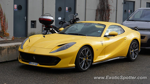 Ferrari 812 Superfast spotted in Lyon, France