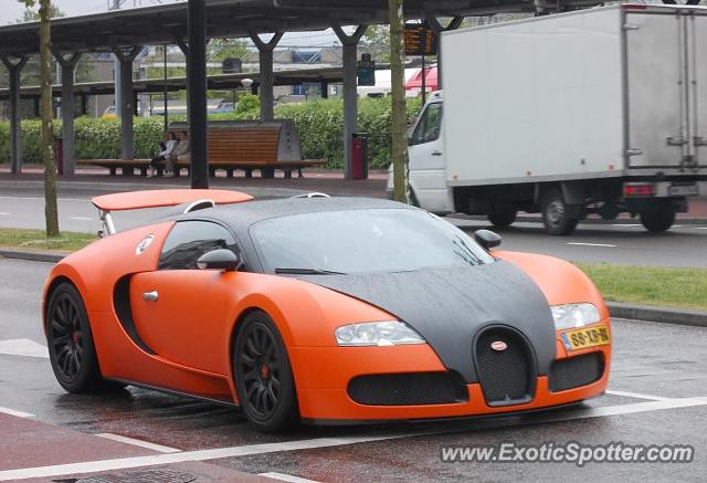 Bugatti Veyron spotted in Dordrecht, Netherlands