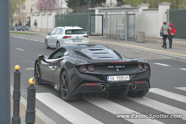 Ferrari F8 Tributo spotted in Warsaw, Poland