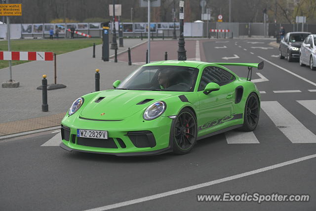 Porsche 911 GT3 spotted in Warsaw, Poland