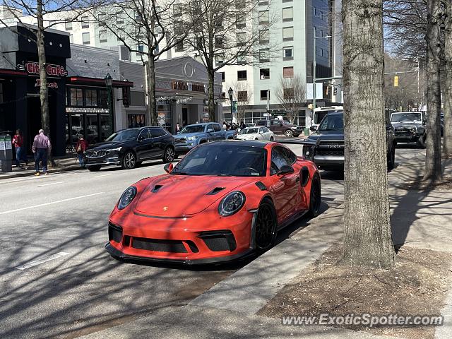Porsche 911 GT3 spotted in Chattanooga, Tennessee