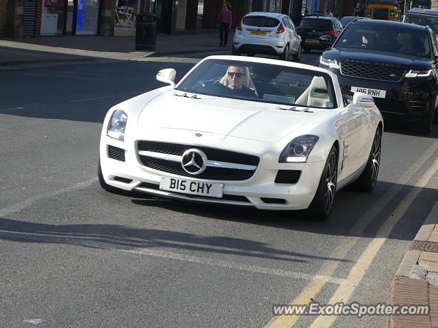 Mercedes SLS AMG spotted in Wilmslow, United Kingdom