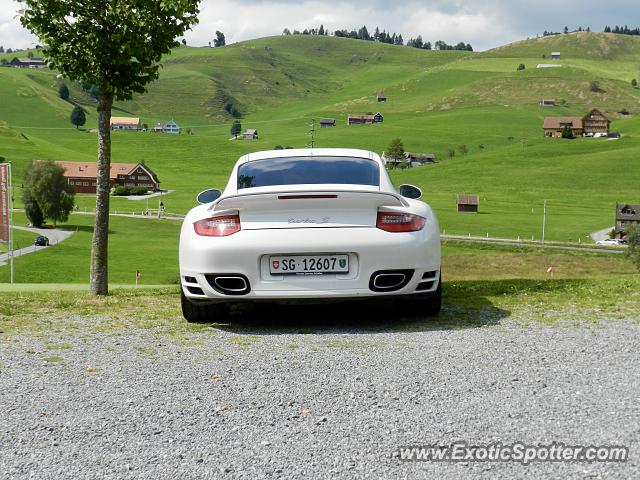 Porsche 911 Turbo spotted in Appenzell, Switzerland