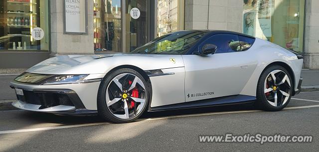 Ferrari Daytona spotted in Zurich, Switzerland