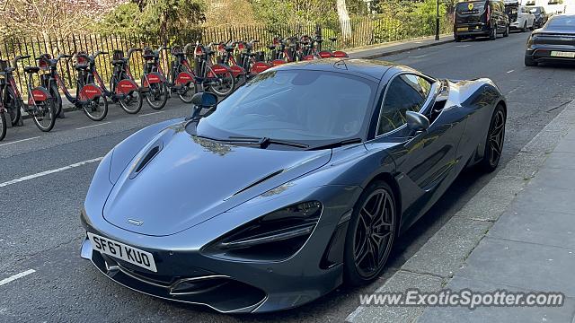 Mclaren 720S spotted in London, United Kingdom