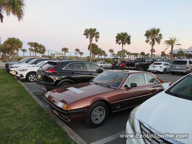 Ferrari 412 spotted in Ameilia Island, Florida