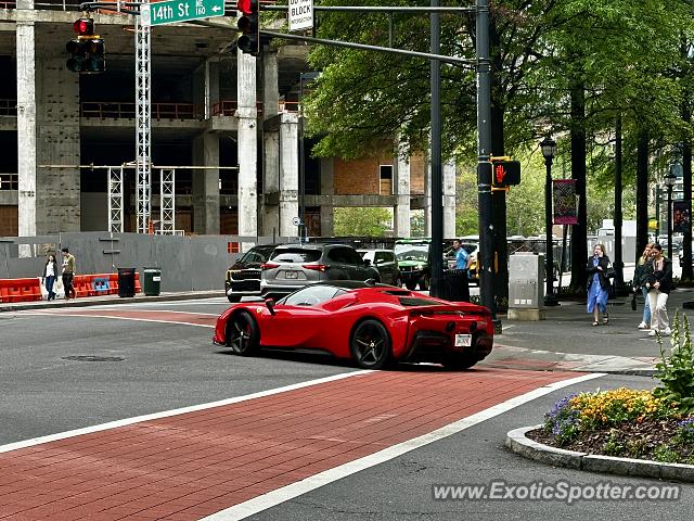 Ferrari SF90 Stradale spotted in Atlanta, Georgia