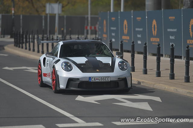 Porsche 911 GT3 spotted in Warsaw, Poland