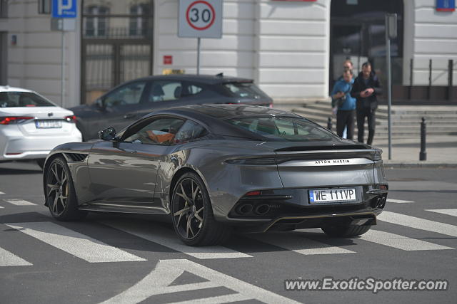 Aston Martin DBS spotted in Warsaw, Poland