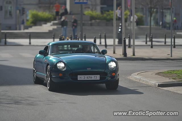 TVR Cerbera spotted in Warsaw, Poland