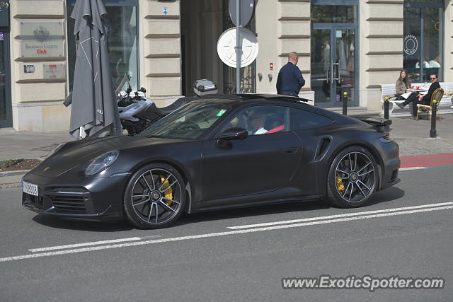 Porsche 911 Turbo spotted in Warsaw, Poland