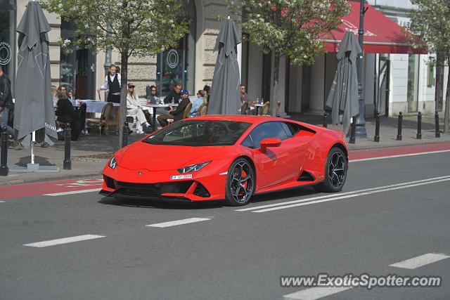 Lamborghini Huracan spotted in Warsaw, Poland