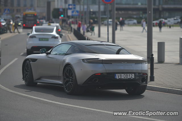 Aston Martin DB11 spotted in Warsaw, Poland