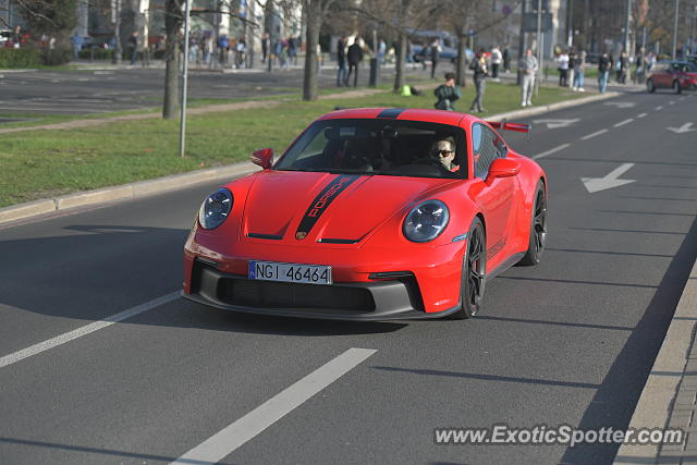 Porsche 911 GT3 spotted in Warsaw, Poland