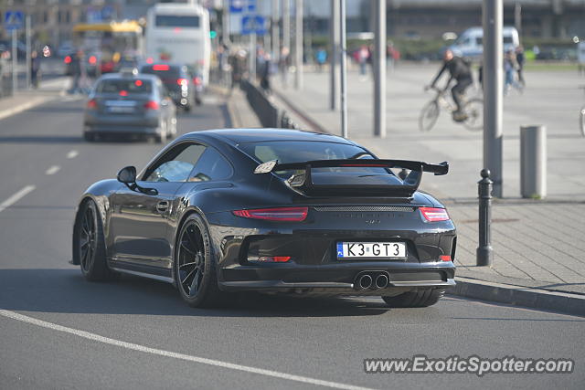 Porsche 911 GT3 spotted in Warsaw, Poland