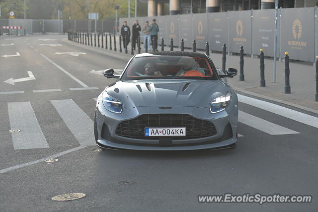Aston Martin DB11 spotted in Warsaw, Poland