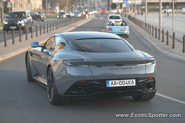 Aston Martin DB11 spotted in Warsaw, Poland