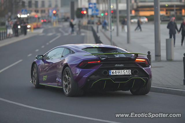 Lamborghini Huracan spotted in Warsaw, Poland