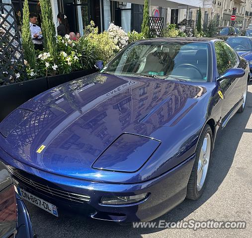 Ferrari 456 spotted in Paris, France
