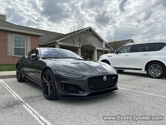 Jaguar F-Type spotted in Plainfield, Indiana