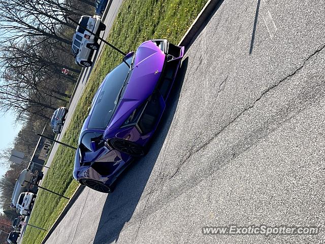 Lamborghini Aventador spotted in Indianapolis, Indiana