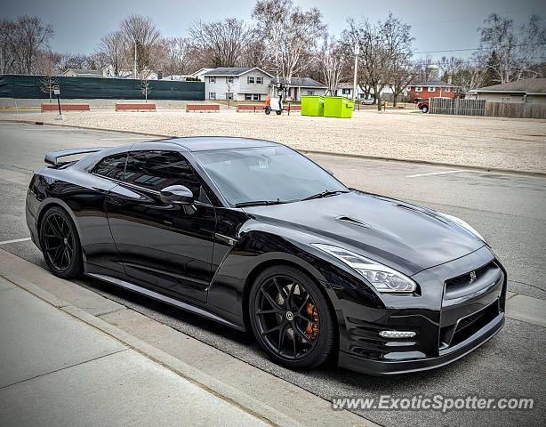 Nissan GT-R spotted in Ashwaubenon, Wisconsin