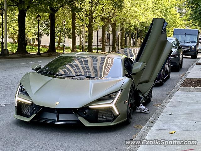 Lamborghini Aventador spotted in Atlanta, Georgia