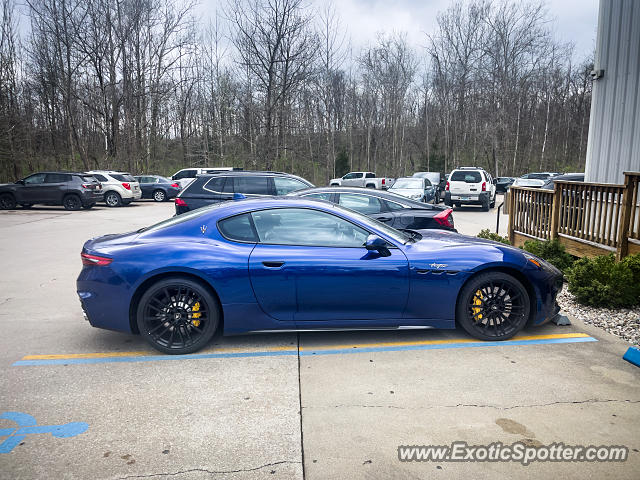 Maserati GranTurismo spotted in Bloomington, Indiana