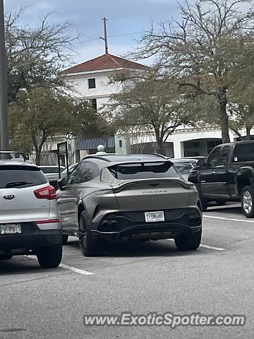 Aston Martin DBX spotted in Miramar Beach FL, Florida