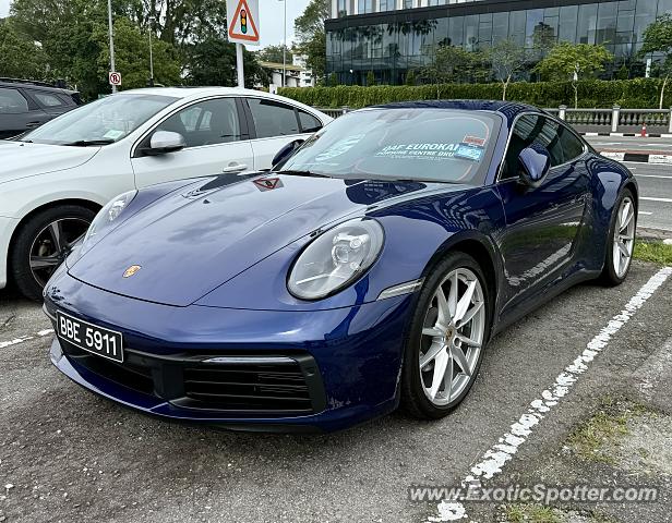 Porsche 911 spotted in Bandar Seri Bega, Brunei