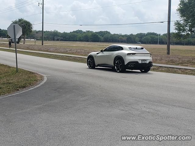 Ferrari GTC4Lusso spotted in Parkland, Florida