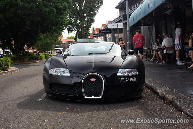 Bugatti Veyron spotted in Sydney, Australia