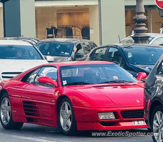 Ferrari 348 spotted in PARIS, France