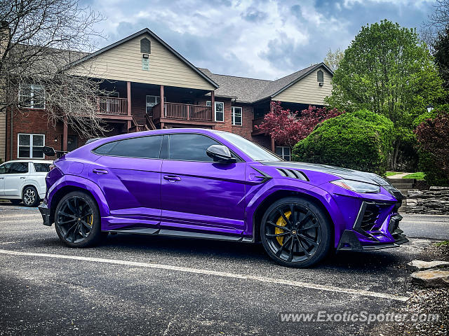 Lamborghini Urus spotted in Bloomington, Indiana