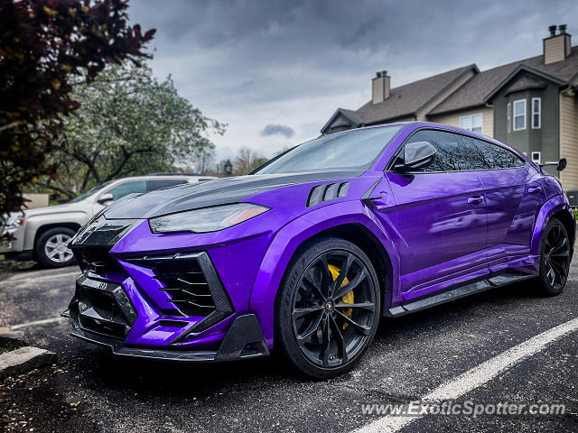 Lamborghini Urus spotted in Bloomington, Indiana