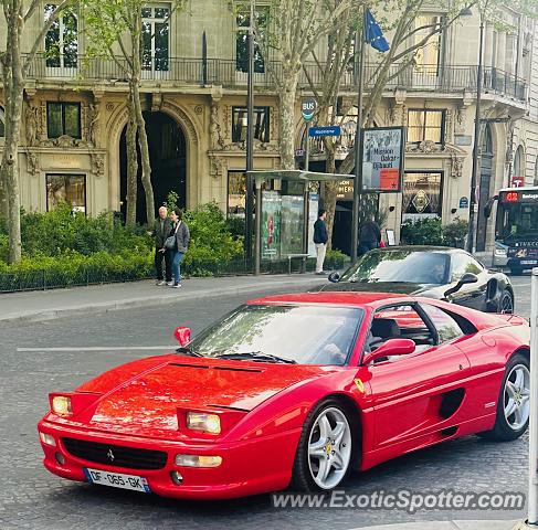 Ferrari F355 spotted in PARIS, France