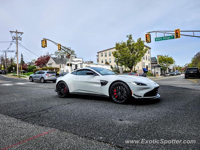 Aston Martin Vantage spotted in Madison, New Jersey