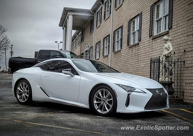 Lexus LC 500 spotted in Green Bay, Wisconsin