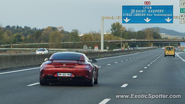 Mercedes AMG GT spotted in L'Isle d'Abeau, France