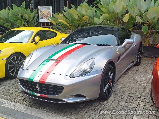 Ferrari California spotted in Jakarta, Indonesia