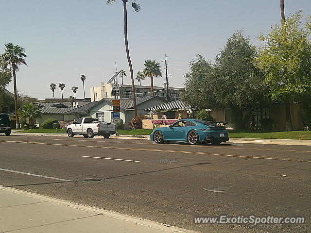 Porsche 911 GT3 spotted in Scottsdale, Arizona