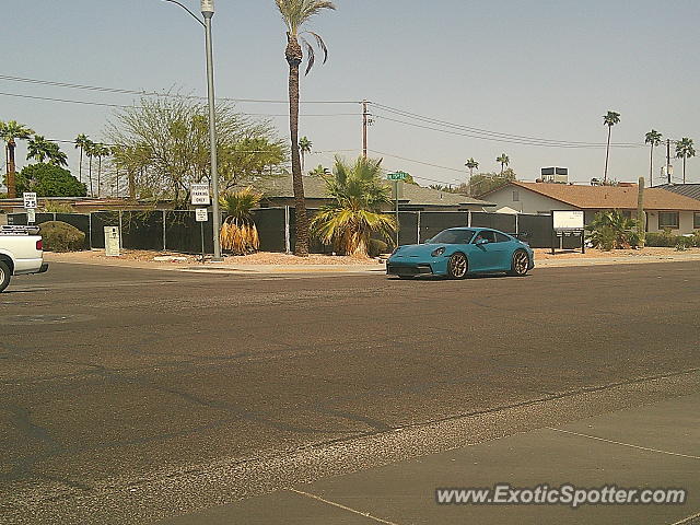 Porsche 911 GT3 spotted in Scottsdale, Arizona
