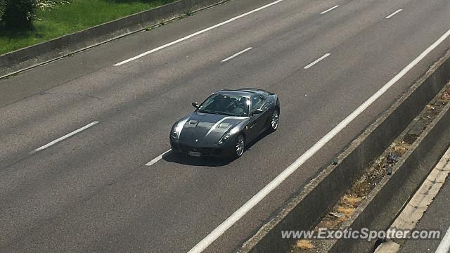 Ferrari 599GTB spotted in Ecquevilly, France