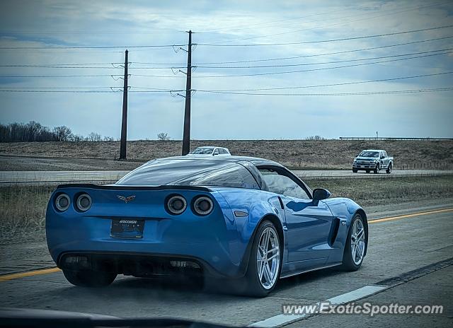 Chevrolet Corvette Z06 spotted in Hobart, Wisconsin