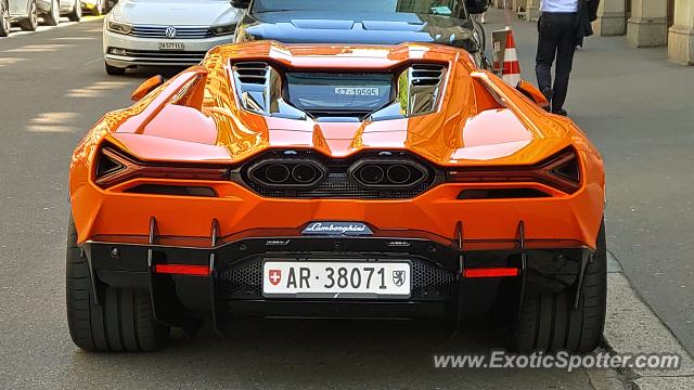 Lamborghini Aventador spotted in Zürich, Switzerland