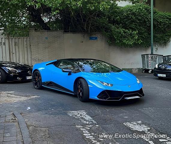 Lamborghini Huracan spotted in Tehran, Iran