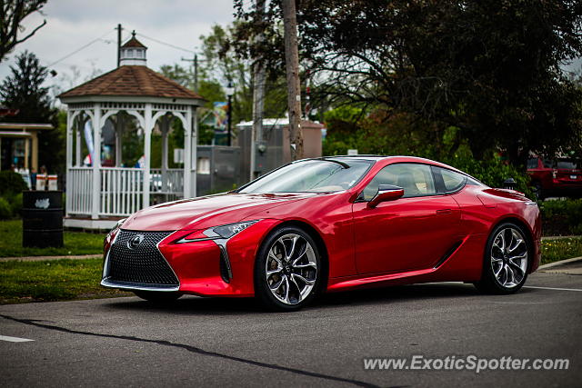 Lexus LC 500 spotted in Franklin, Indiana