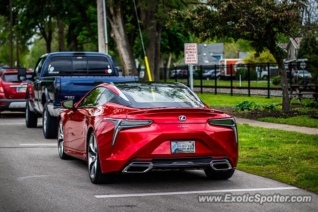 Lexus LC 500 spotted in Franklin, Indiana