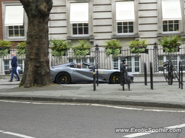 Ferrari 812 Superfast spotted in London, United Kingdom