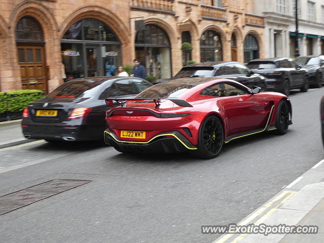 Aston Martin Vantage spotted in London, United Kingdom
